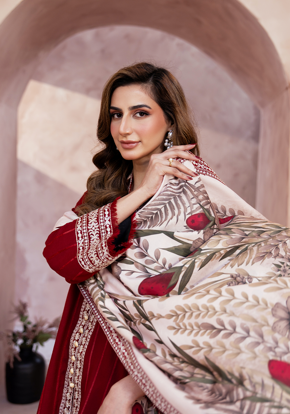 Zarqash | The Winter Luxe Pret | RED WHISPER