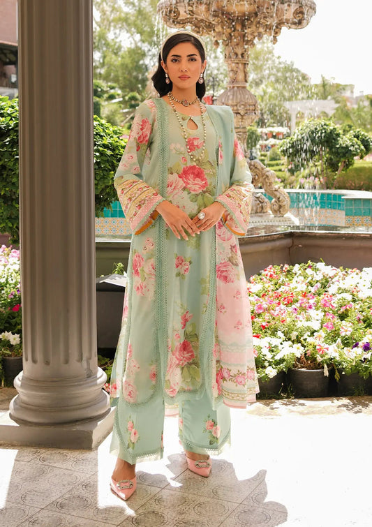 Elaf Premium | Printed Collection 24 | EEP-01A - Frostie - House Of Anaya
