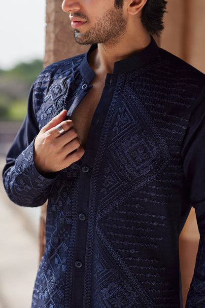 Pakistani Menswear | Qalamkar | BQ-05