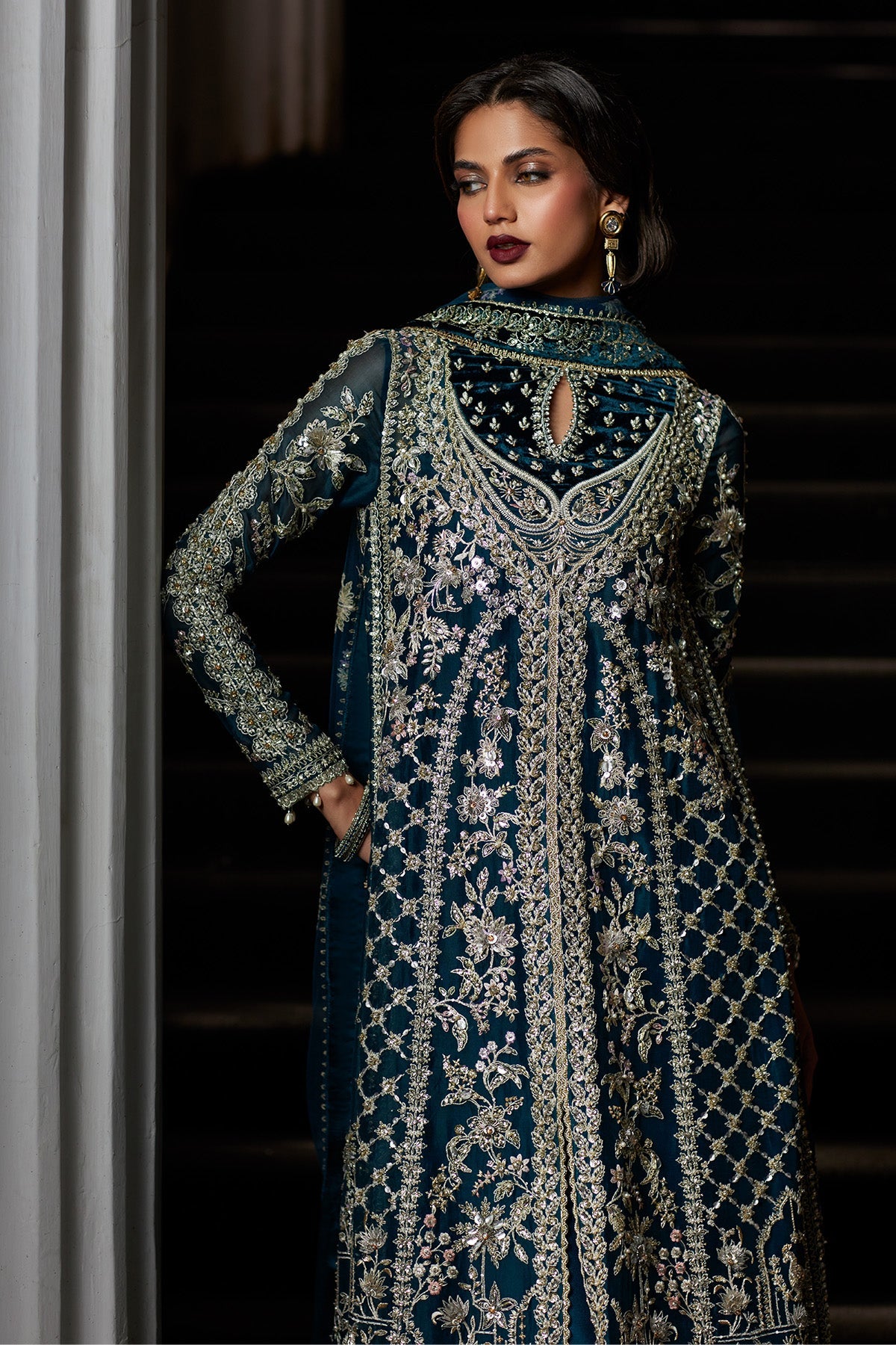 Raeesa Premium Saad Bin Shahzad | EL VENETO Luxury Formals | ALIRA