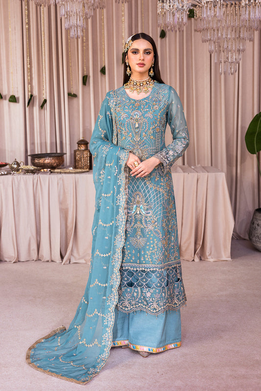 Emaan Adeel Romansiyyah Luxury Formal 3 Piece Suit RM-05 Miyasa - Riwayat-e-khas