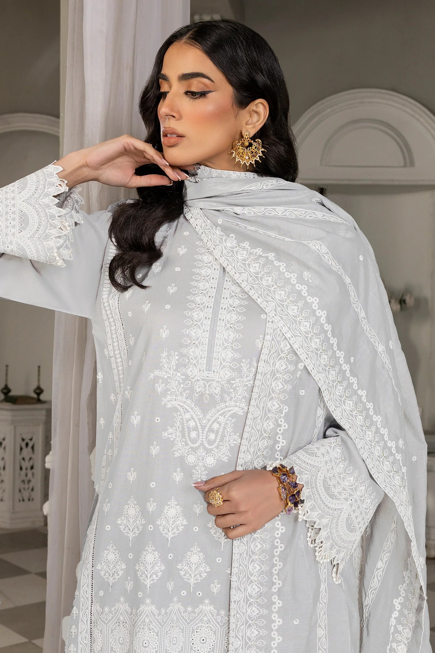 LSM | Embroidered Collection | 03 - House Of Anaya