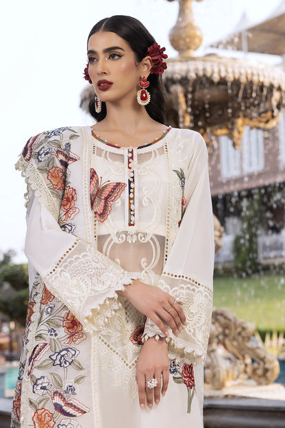 Raeesa Premium | Jazmine Collection | White Queen