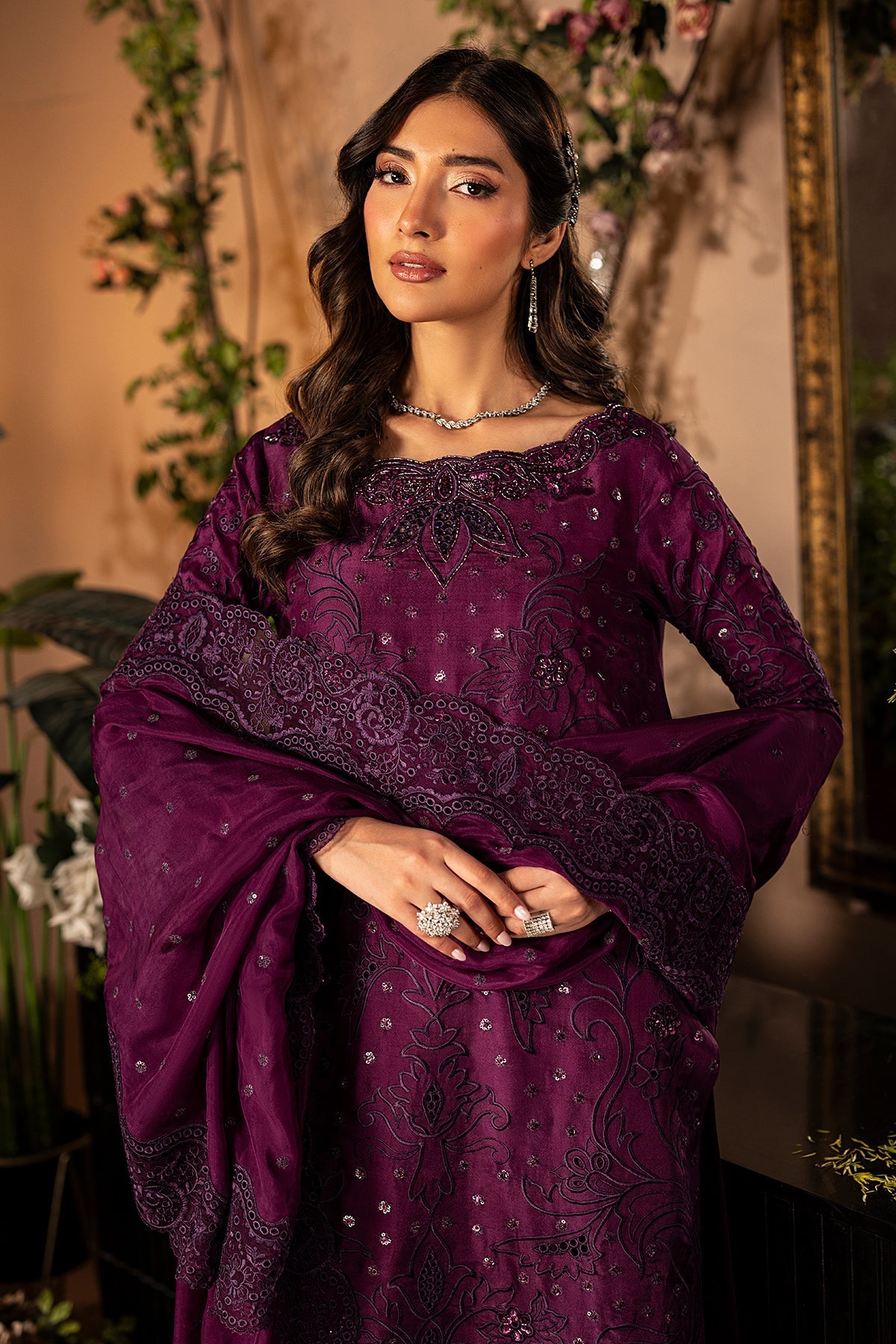 Mina Kashif | Loona Lawn 25 | Jade