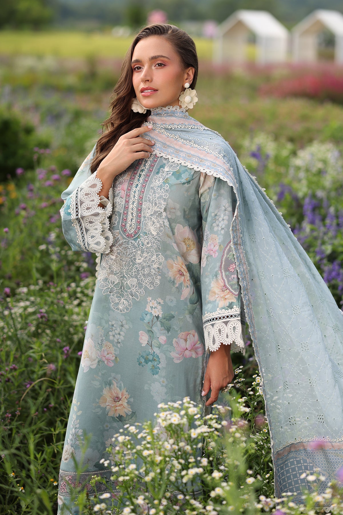 Baroque | Embroidered Lawn | SF-4224