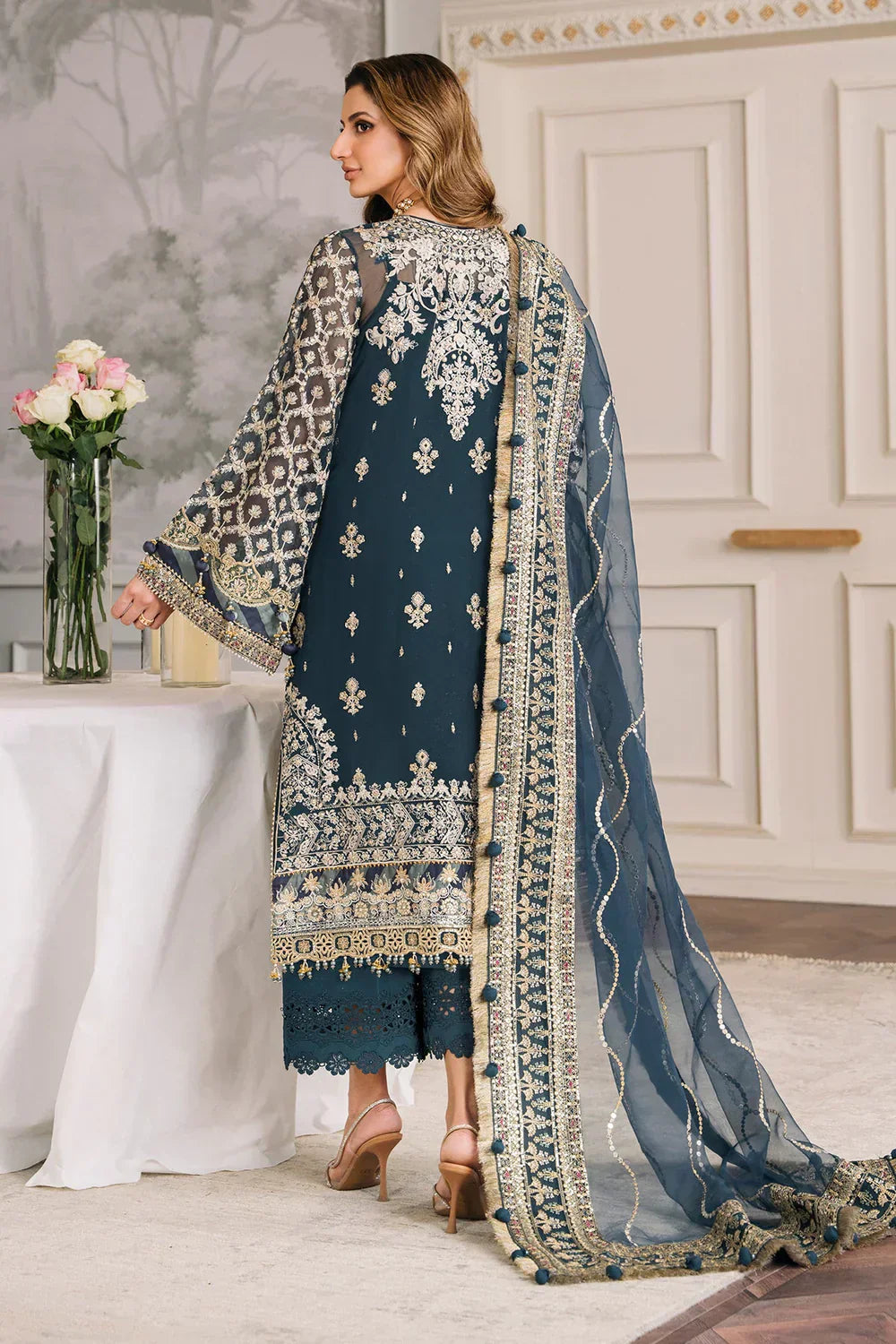 Baroque | Chantelle Embroidered Collection | CH12-01 - House Of Anaya