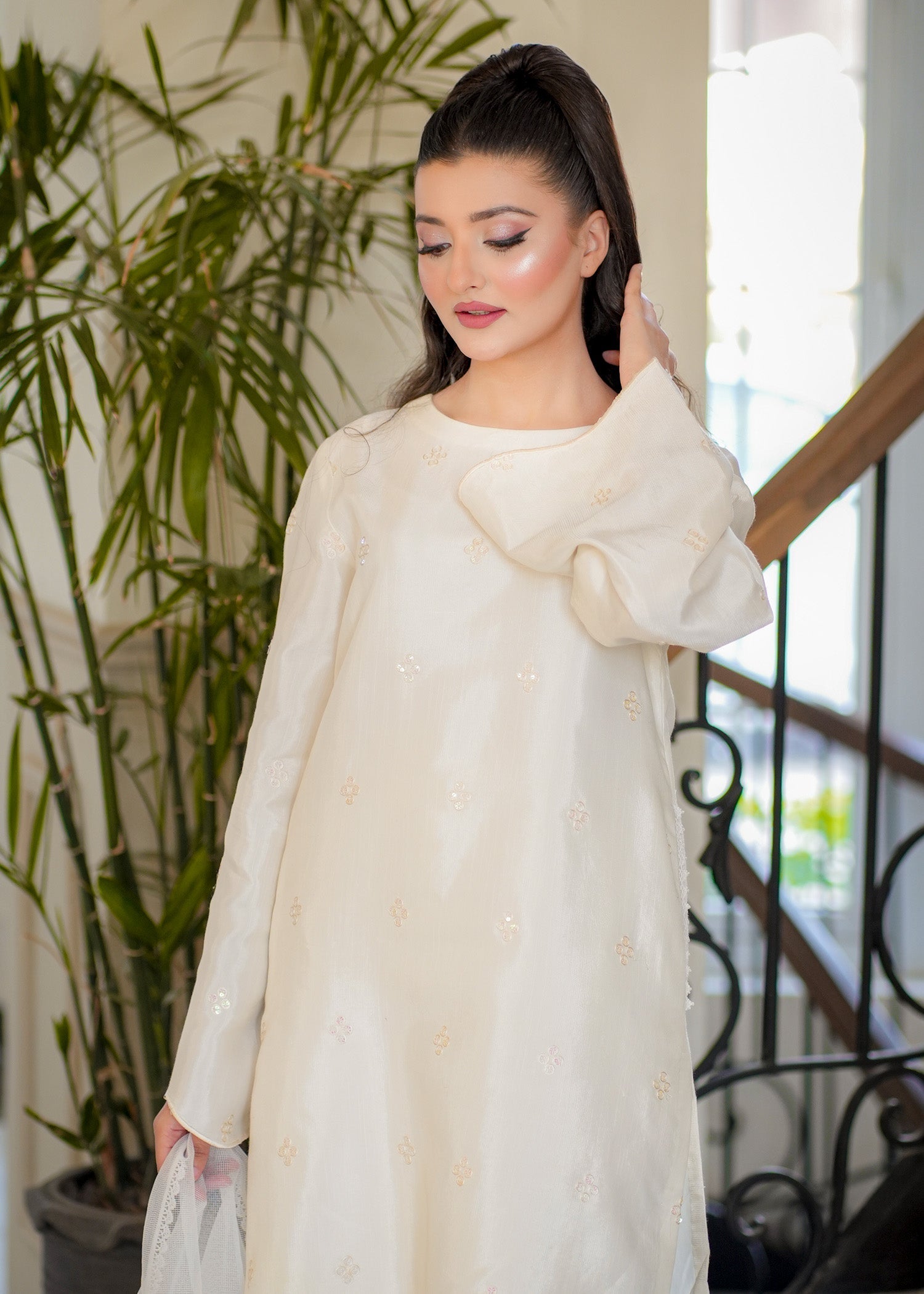 Fozia Khalid | Silk Spire | BLISS - House Of Anaya