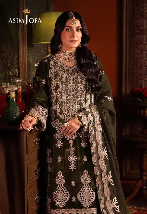 Asim Jofa | Makhmal Wedding Velvet 23 | AJMM-05 - House Of Anaya