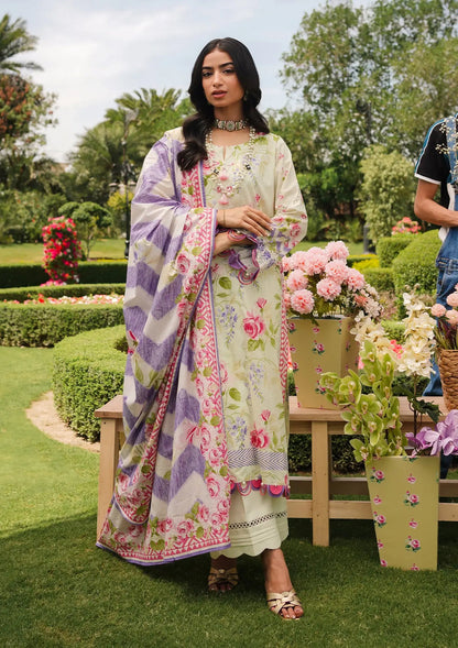 Elaf Premium | Printed Collection 24 | EEP-03B - Meadow Magic - House Of Anaya