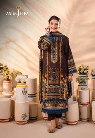 Asim Jofa | Prints Essentials | AJUB-18 - House Of Anaya