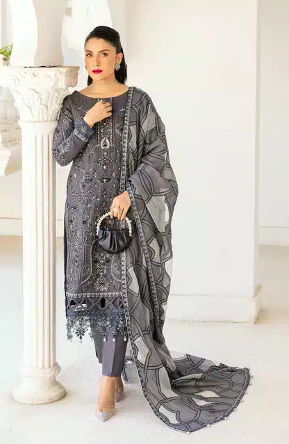 Emaan Adeel | Zimal Luxury Formals 23 | ZM 08 ZEBA - House Of Anaya