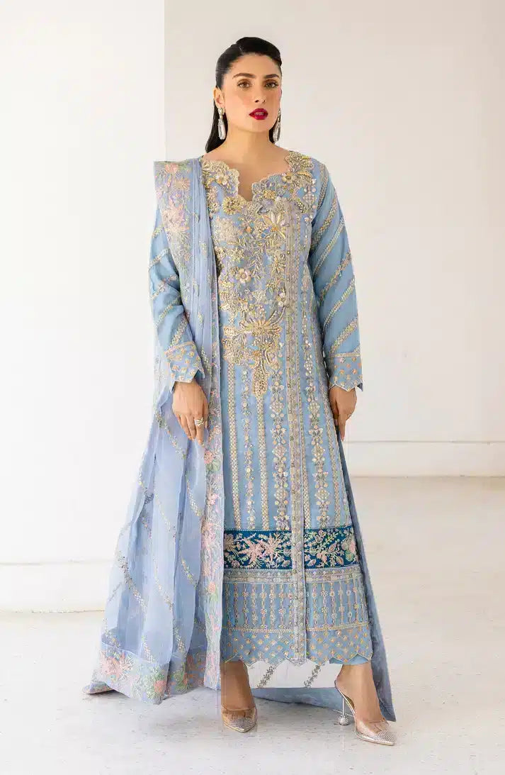 Emaan Adeel | Zimal Luxury Formals 23 | ZM 03 ARZISH - House Of Anaya