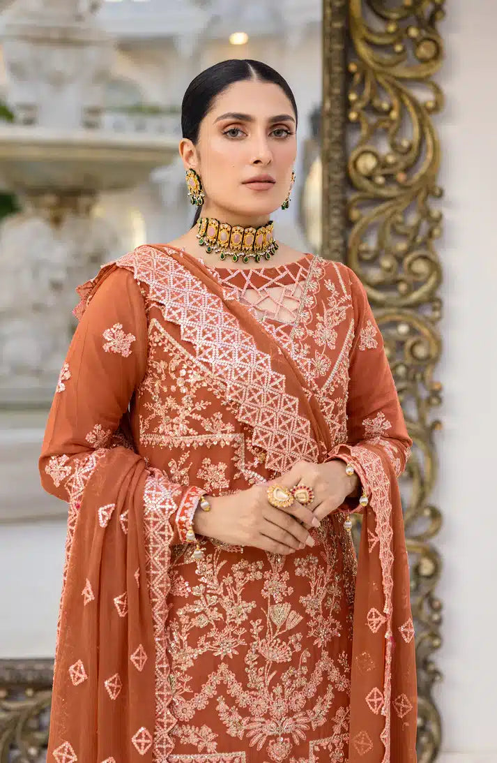 Emaan Adeel | Zimal Luxury Formals 23 | ZM 09 GULAAL - House Of Anaya