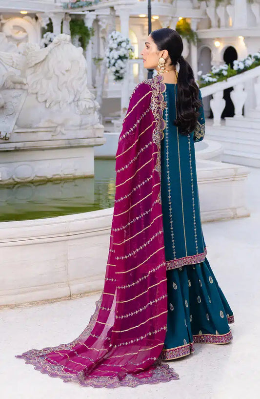 Emaan Adeel | Zimal Luxury Formals 23 | ZM 06 RUMESAH - House Of Anaya