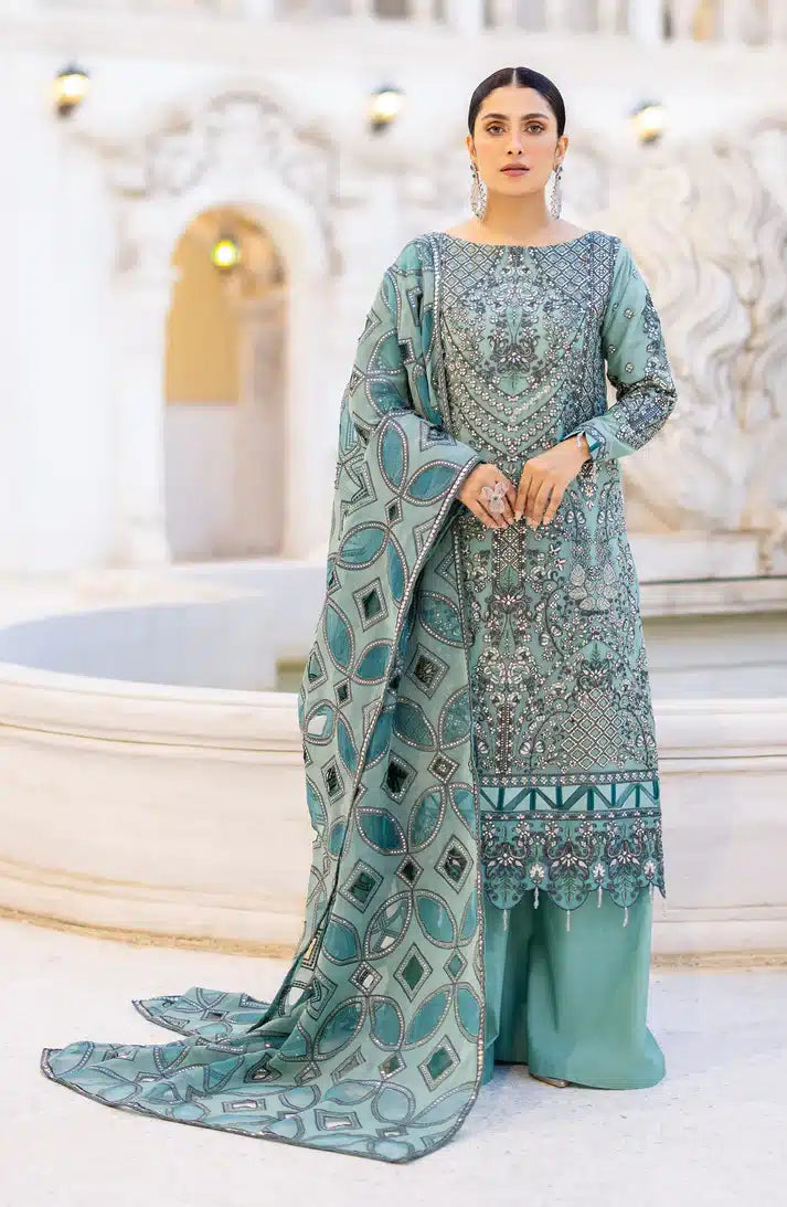 Emaan Adeel | Zimal Luxury Formals 23 | ZM 10 RANGREZA - House Of Anaya