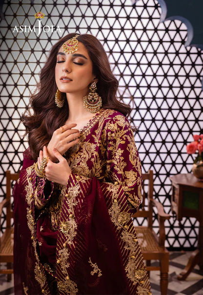 Asim Jofa | Fasana e Ishq Eid Luxury Lawn | AJFI-03 - House Of Anaya