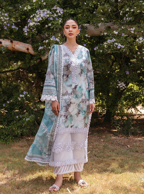 Zainab Chottani | Tahra Lawn 24 | ZINNIA - D 3B - House Of Anaya