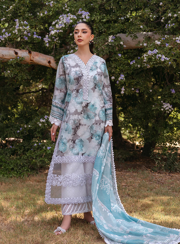 Zainab Chottani | Tahra Lawn 24 | ZINNIA - D 3B - House Of Anaya