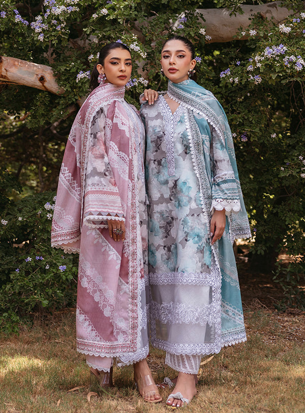 Zainab Chottani | Tahra Lawn 24 | ZINNIA - D 3B - House Of Anaya