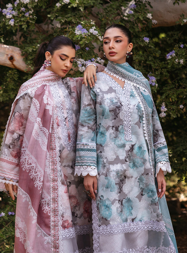 Zainab Chottani | Tahra Lawn 24 | ZINNIA - D 3A - House Of Anaya