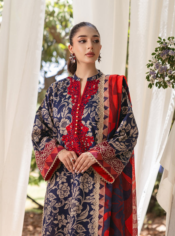 Zainab Chottani | Tahra Lawn 24 | TAMARA - D 7A - House Of Anaya