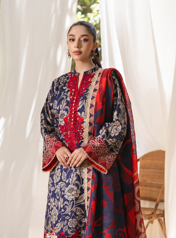 Zainab Chottani | Tahra Lawn 24 | TAMARA - D 7A - House Of Anaya