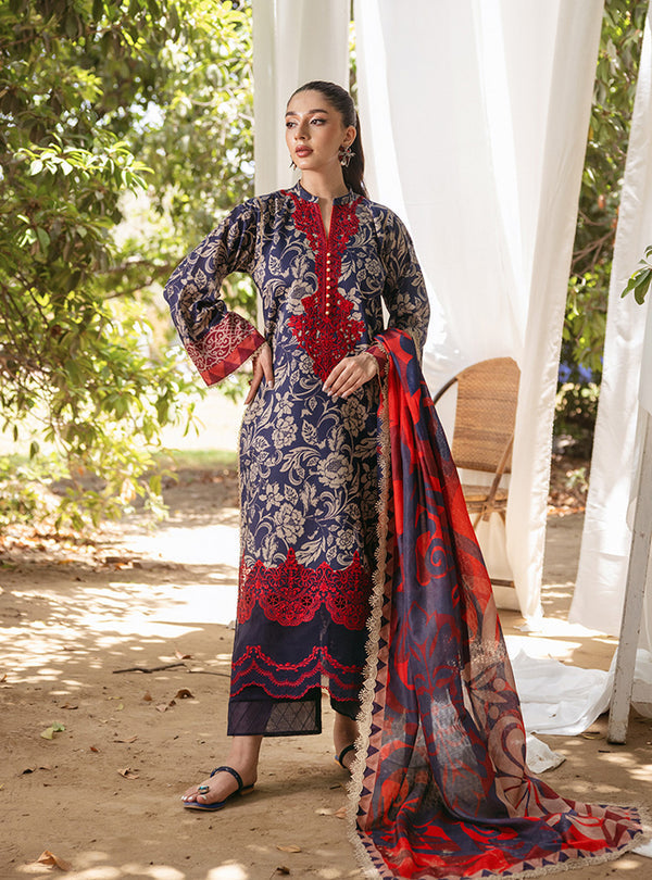 Zainab Chottani | Tahra Lawn 24 | TAMARA - D 7A - House Of Anaya