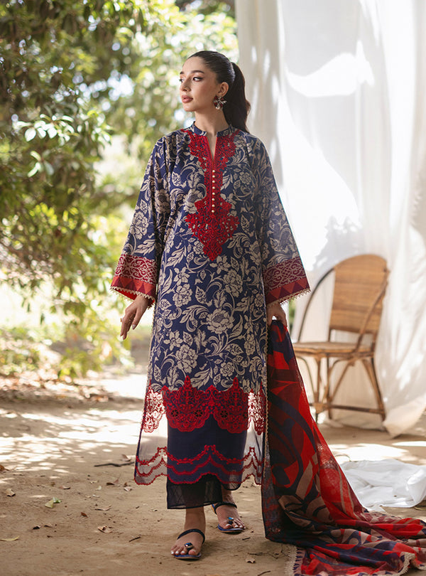 Zainab Chottani | Tahra Lawn 24 | TAMARA - D 7A - House Of Anaya