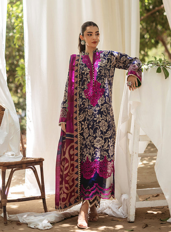 Zainab Chottani | Tahra Lawn 24 | TAMARA - D 7A - House Of Anaya