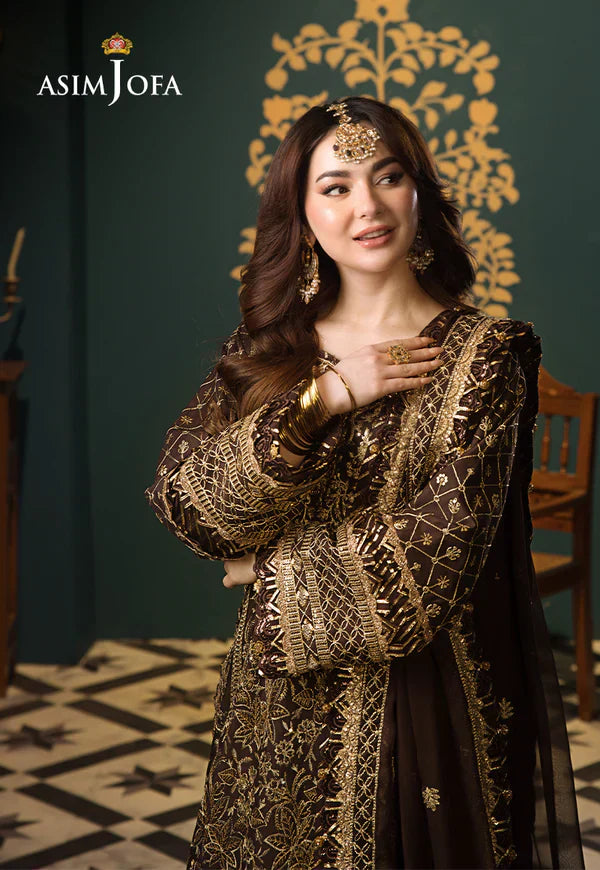 Asim Jofa | Fasana e Ishq Eid Luxury Lawn | AJFI-04 - House Of Anaya