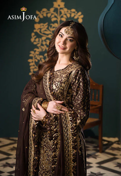 Asim Jofa | Fasana e Ishq Eid Luxury Lawn | AJFI-04 - House Of Anaya