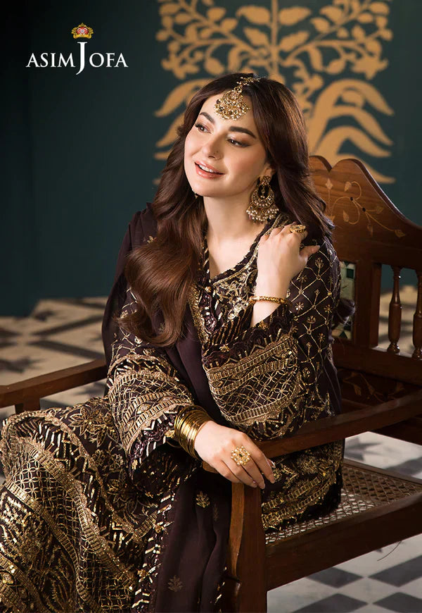 Asim Jofa | Fasana e Ishq Eid Luxury Lawn | AJFI-04 - House Of Anaya