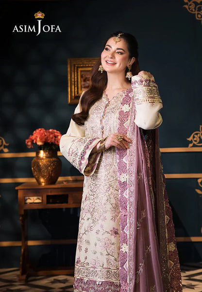 Asim Jofa | Fasana e Ishq Eid Luxury Lawn | AJFI-15 - House Of Anaya