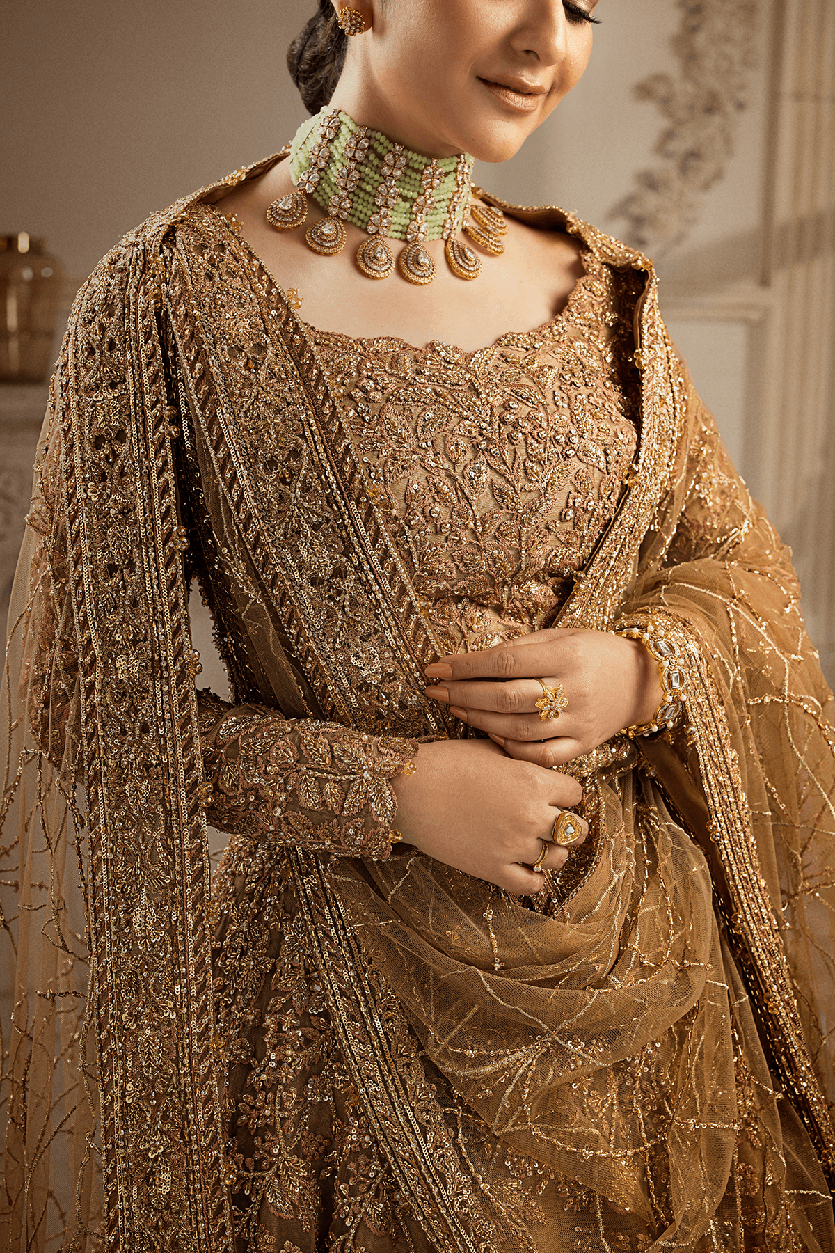 Erum Khan | Iris Bridal Couture 24 | GOLDEN AURA