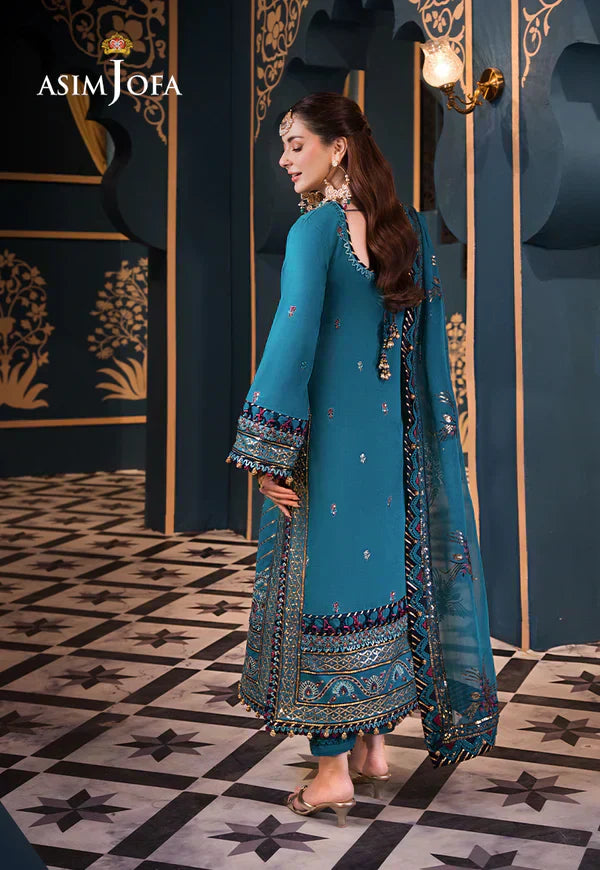 Asim Jofa | Fasana e Ishq Eid Luxury Lawn | AJFI-20 - House Of Anaya