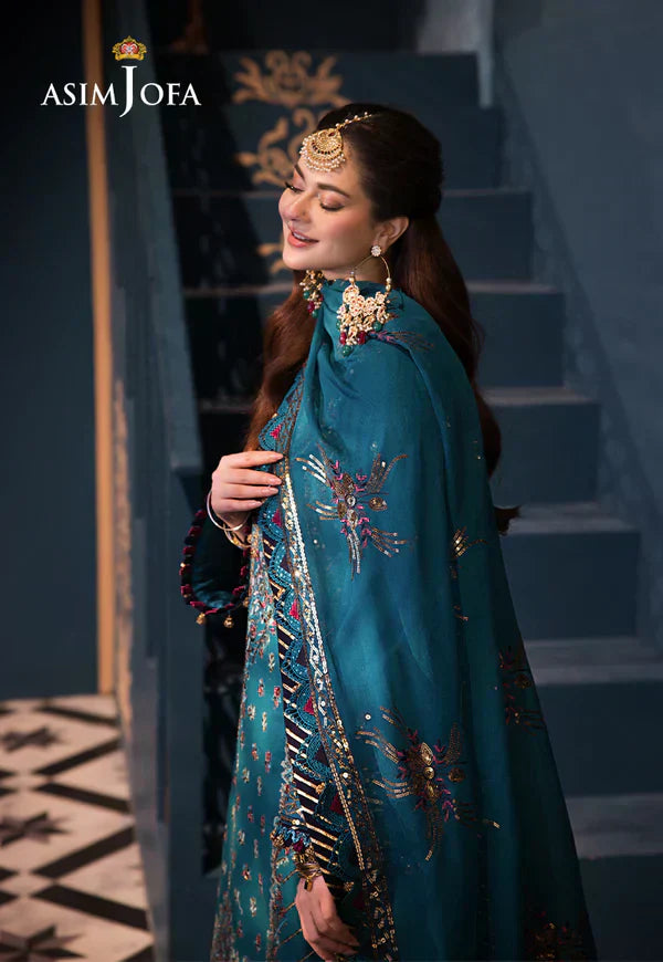 Asim Jofa | Fasana e Ishq Eid Luxury Lawn | AJFI-20 - House Of Anaya