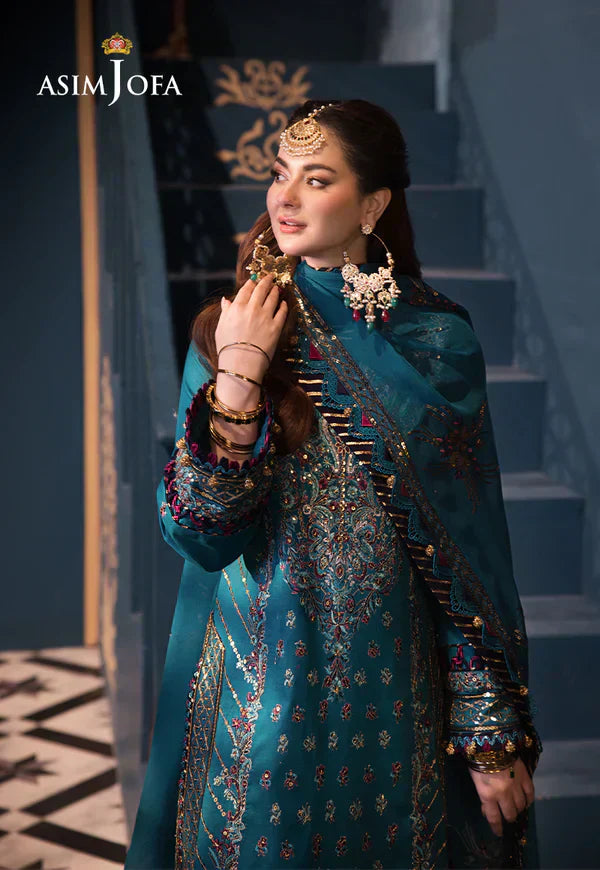 Asim Jofa | Fasana e Ishq Eid Luxury Lawn | AJFI-20 - House Of Anaya
