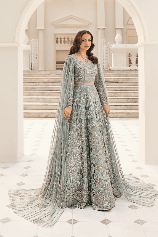 Erum Khan | Iris Bridal Couture 24 | MINTY BREEZE