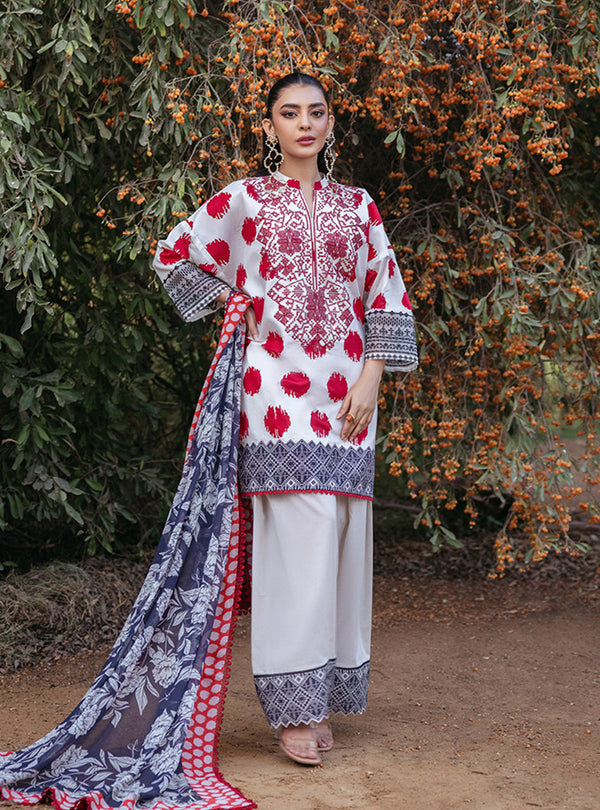 Zainab Chottani | Tahra Lawn 24 | FREYA - D 10A - House Of Anaya