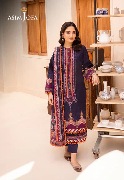 Asim Jofa | Prints Essentials | AJUB-09 - House Of Anaya