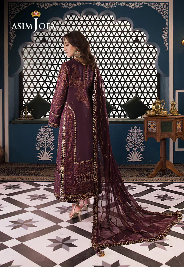 Asim Jofa | Fasana e Ishq Eid Luxury Lawn | AJFI-06 - House Of Anaya