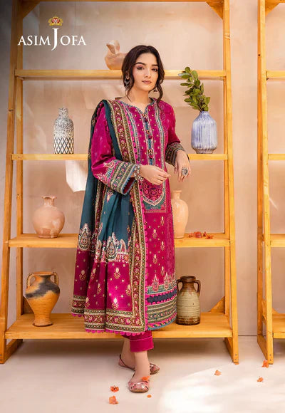 Asim Jofa | Prints Essentials | AJUB-05 - House Of Anaya
