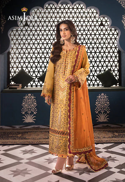 Asim Jofa | Fasana e Ishq Eid Luxury Lawn | AJFI-19 - House Of Anaya