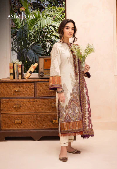 Asim Jofa | Prints Essentials | AJUB-11 - House Of Anaya