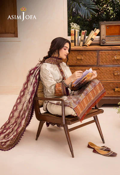 Asim Jofa | Prints Essentials | AJUB-11 - House Of Anaya