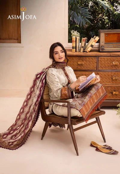 Asim Jofa | Prints Essentials | AJUB-11 - House Of Anaya