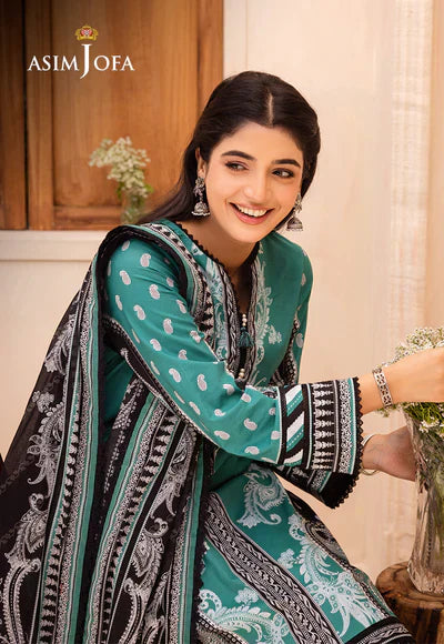 Asim Jofa | Prints Essentials | AJUB-03 - House Of Anaya