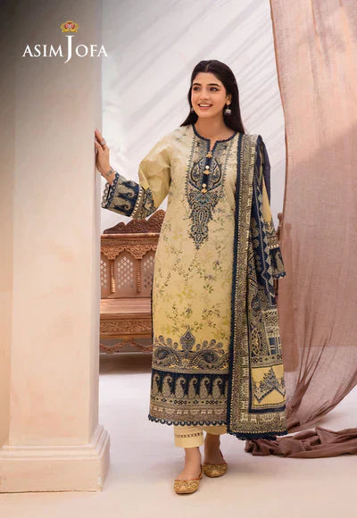 Asim Jofa | Prints Essentials | AJUB-15 - House Of Anaya