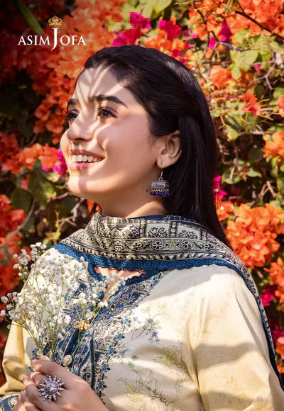 Asim Jofa | Prints Essentials | AJUB-15 - House Of Anaya