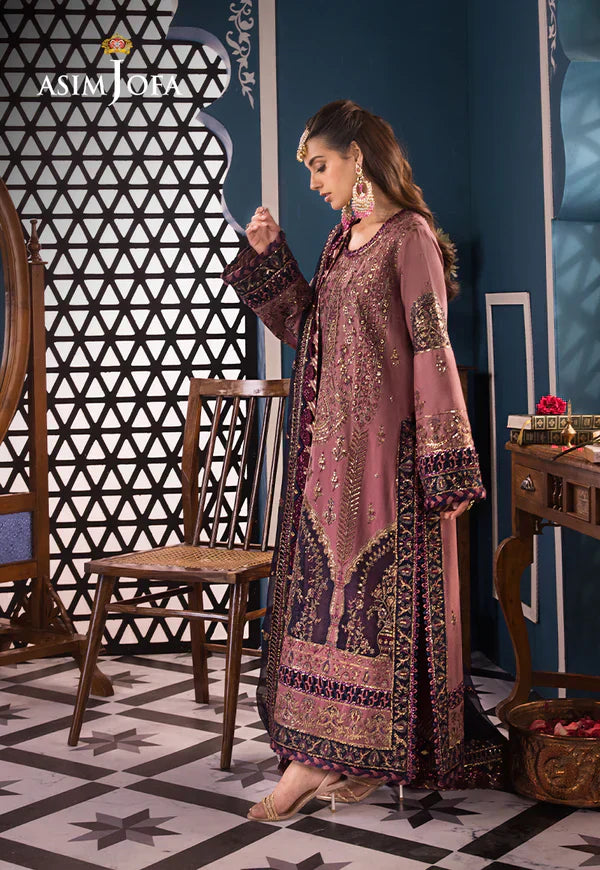 Asim Jofa | Fasana e Ishq Eid Luxury Lawn | AJFI-22 - House Of Anaya